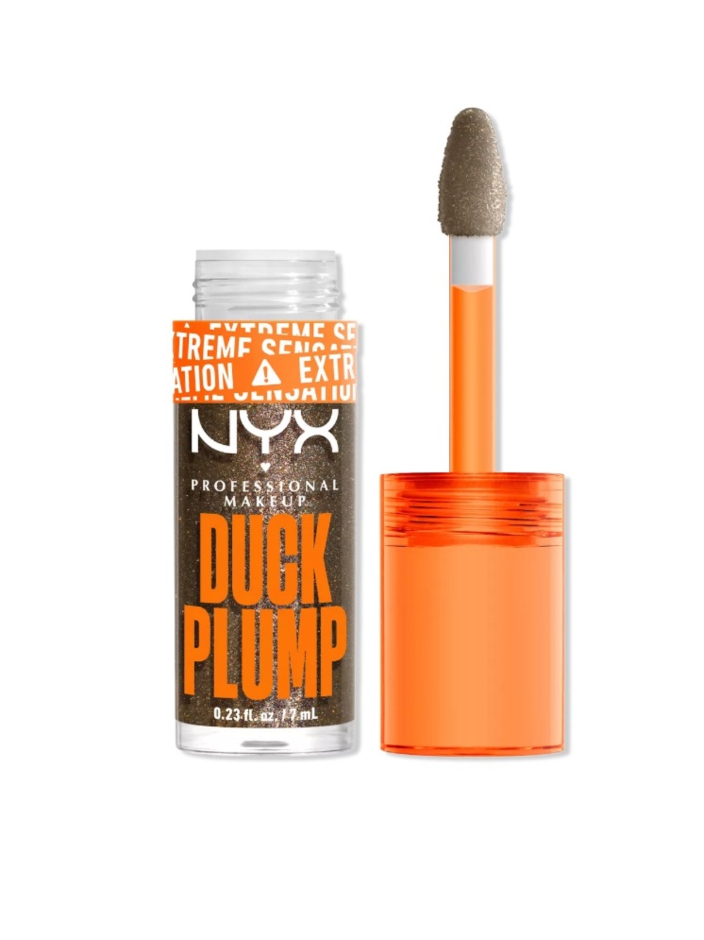 NYX Professional Makeup Duck Plump Plumping Lip Gloss Toppers in Onyxpected
